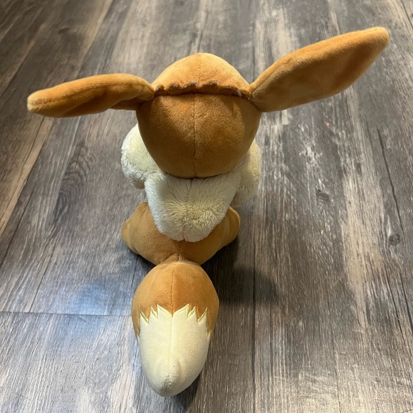Pokemon Eevee 8” Plush Stuffed Animal WCT Wicked Cool Toys Collectible Cute - Picture 4 of 5